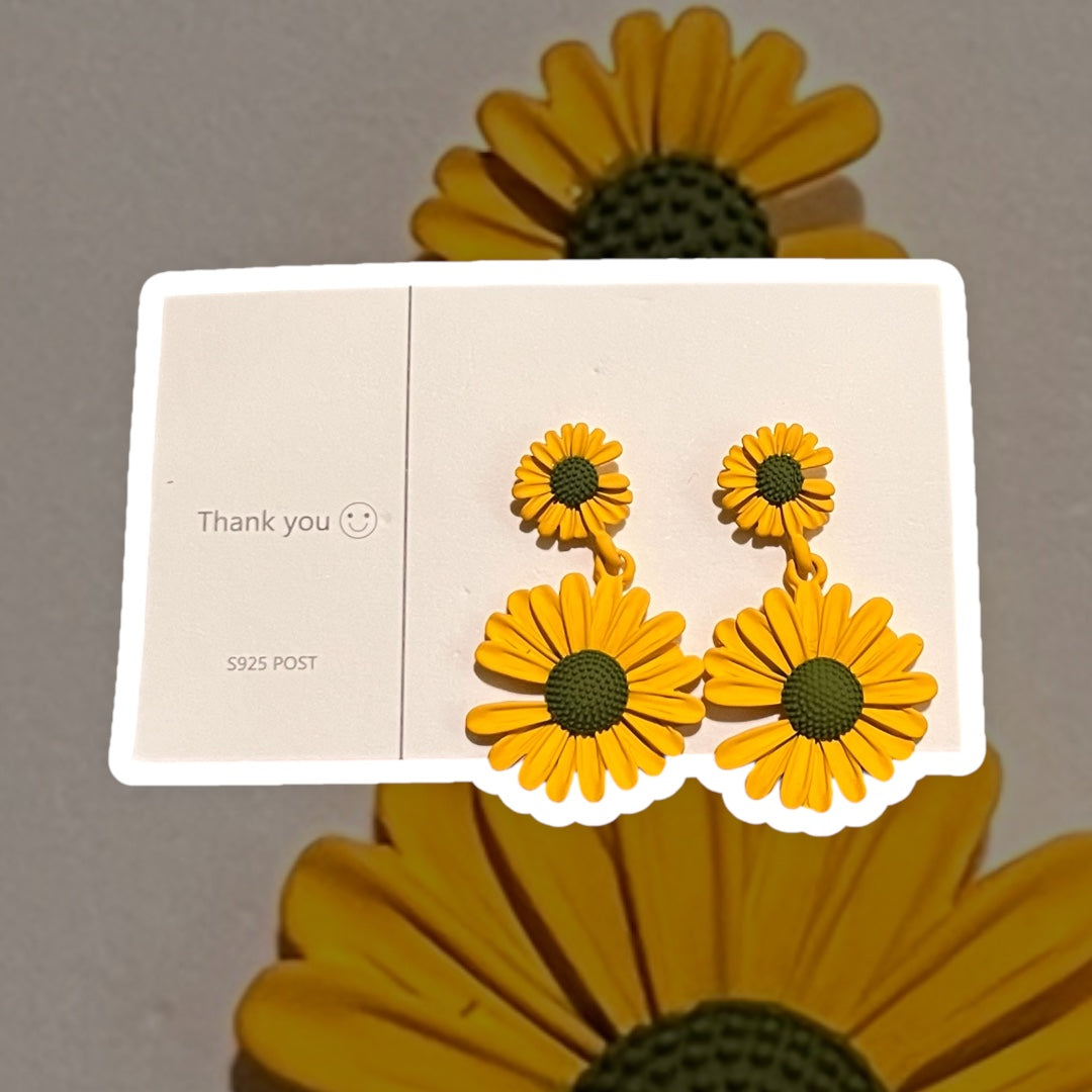 Daisy Drop Earrings