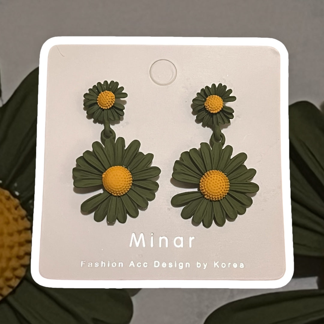 Daisy Drop Earrings