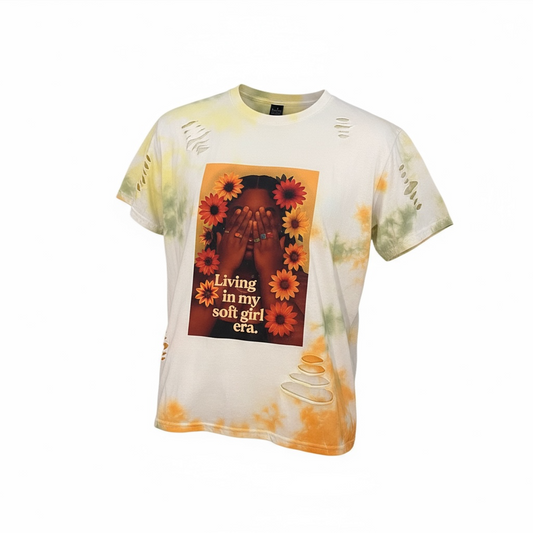 Living In My Soft Girl Era graphic T