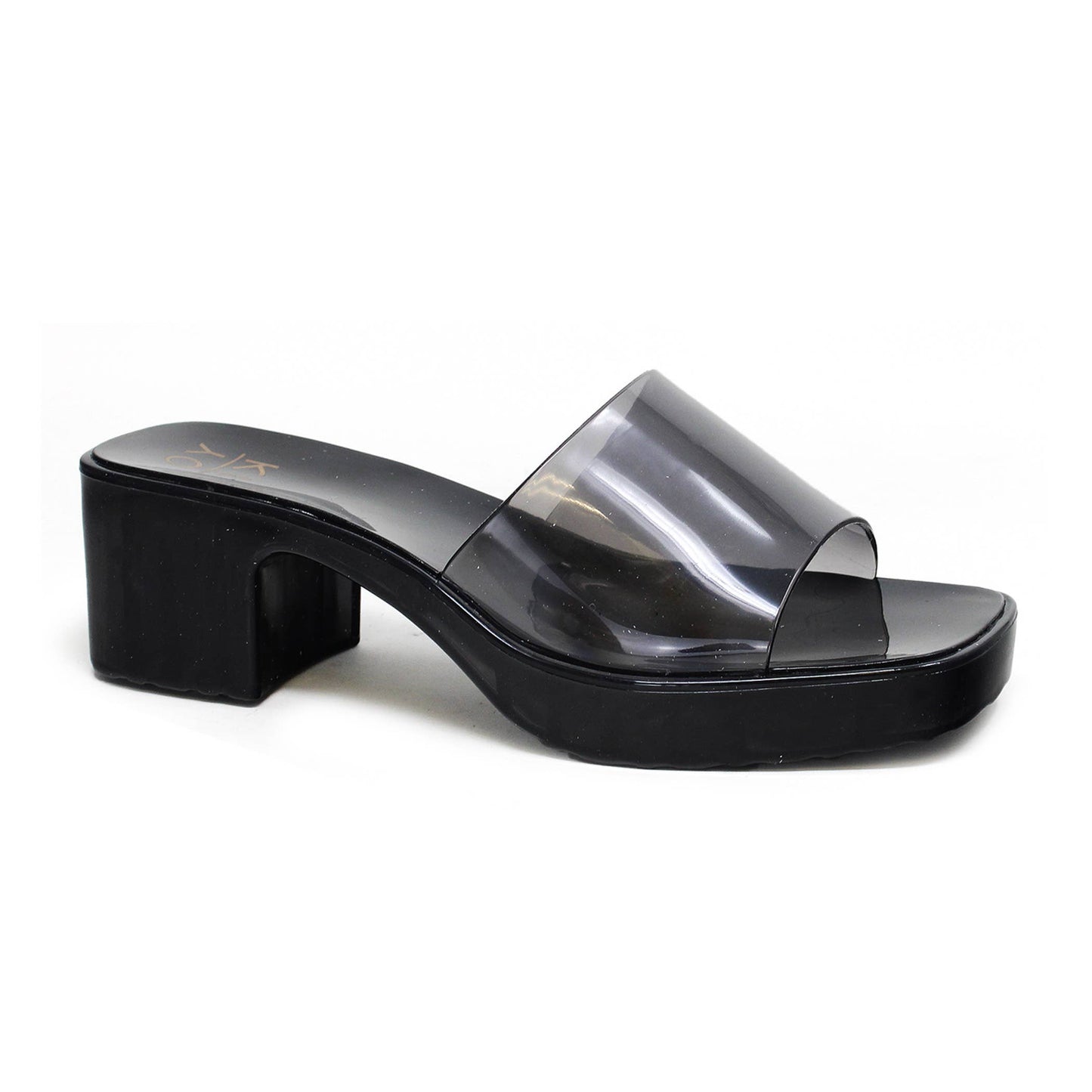 Women's Open Toe Heeled Sandal- Narrow