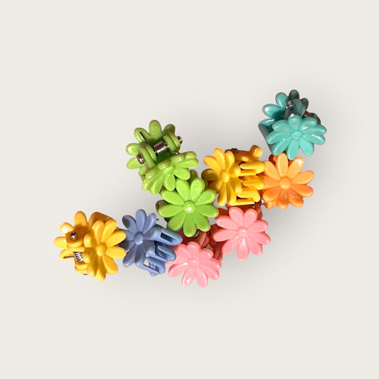 Mini Daisy VSCO Girl Hair Claw - 30 pcs/pack