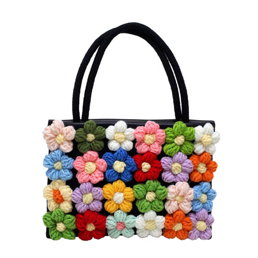 Flower Power Crochet “clutch”