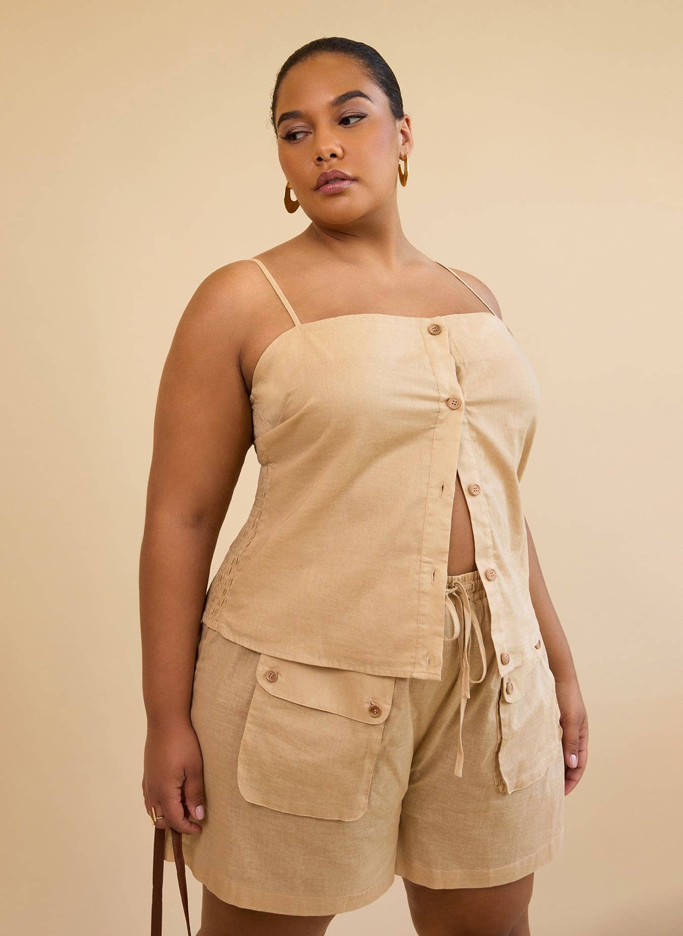 The Easy Breezy Linen Set “7even Curve”